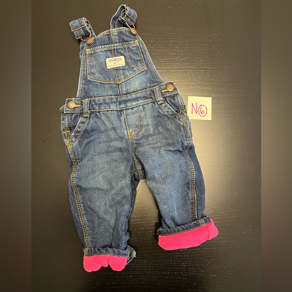 OshKosh B'gosh 9m Jean Overalls